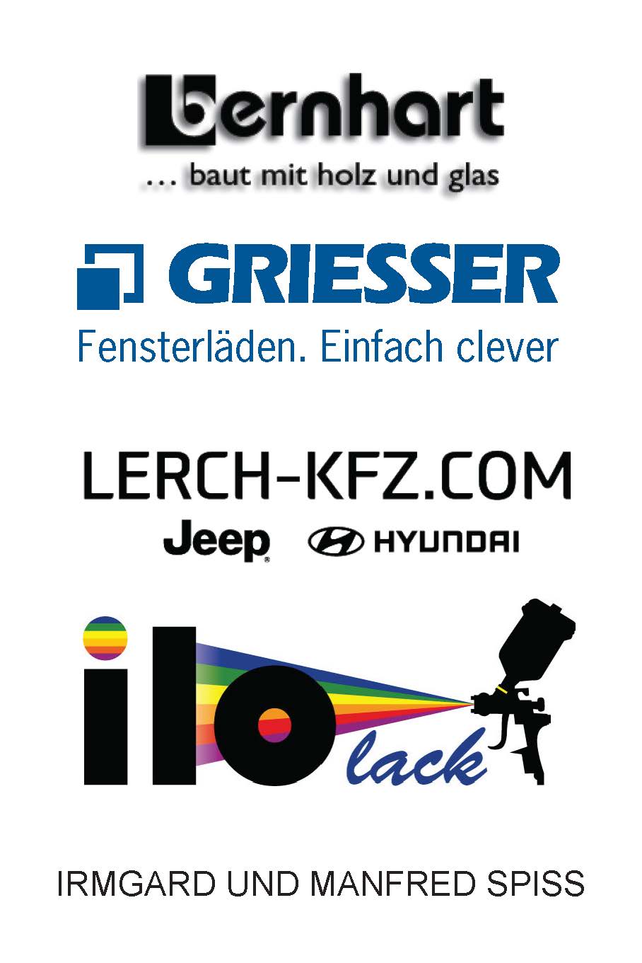 Danke an die Sponsoren