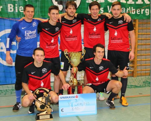 Mannschaft beim Hallenmasters 2014/2015