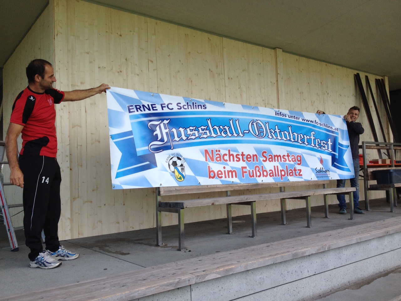 Oktoberfestaufbau